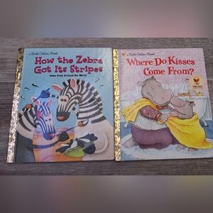 Where Do Kisses Come From? by Maria Fleming & How the Zebra Got Its Stripes